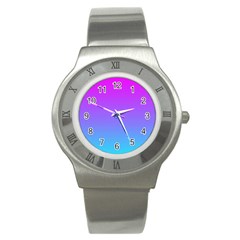 Pattern Stainless Steel Watch by gasi