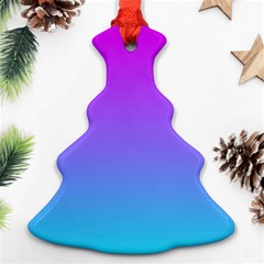 Pattern Christmas Tree Ornament (two Sides) by gasi