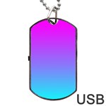 Pattern Dog Tag USB Flash (One Side) Front