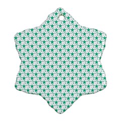 Pattern Snowflake Ornament (two Sides) by gasi