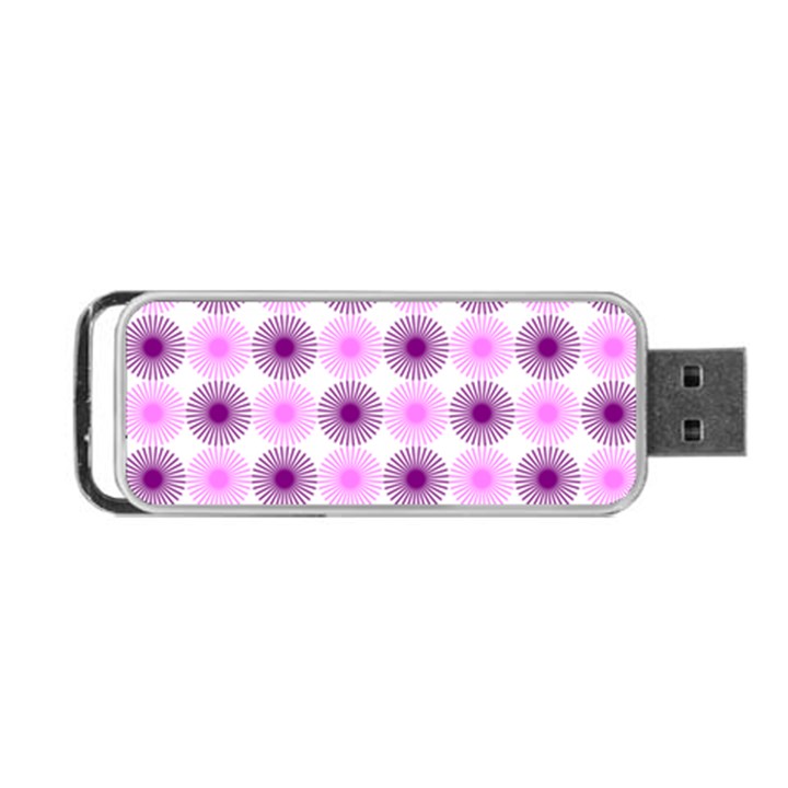 Pattern Portable USB Flash (One Side)