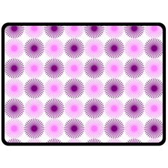 Pattern Double Sided Fleece Blanket (large)  by gasi