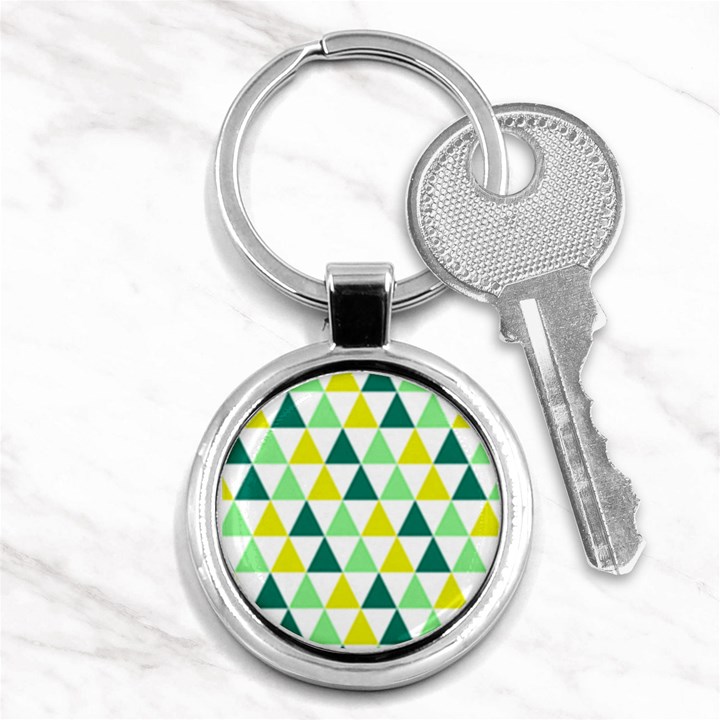 Pattern Key Chains (Round) 