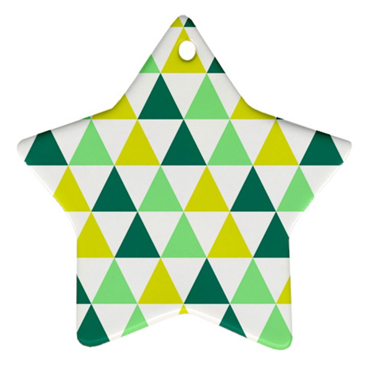 Pattern Star Ornament (Two Sides)