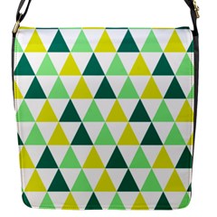 Pattern Flap Messenger Bag (s) by gasi