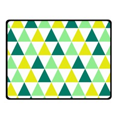 Pattern Double Sided Fleece Blanket (small)  by gasi