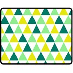 Pattern Double Sided Fleece Blanket (Medium)  58.8 x47.4  Blanket Back