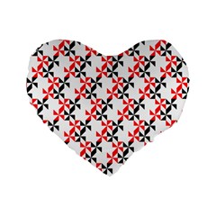 Pattern Standard 16  Premium Heart Shape Cushions by gasi