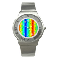 Pattern Stainless Steel Watch by gasi