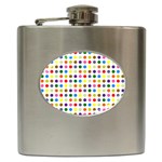 Pattern Hip Flask (6 oz) Front