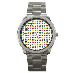 Pattern Sport Metal Watch by gasi