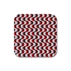 Pattern Rubber Square Coaster (4 Pack)  by gasi