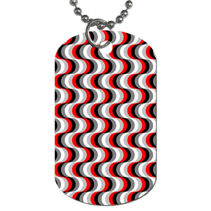 Pattern Dog Tag (One Side)