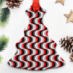 Pattern Christmas Tree Ornament (two Sides) by gasi