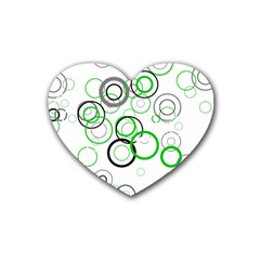 Pattern Heart Coaster (4 Pack)  by gasi