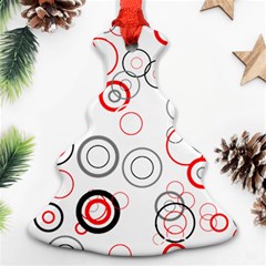 Pattern Christmas Tree Ornament (two Sides) by gasi