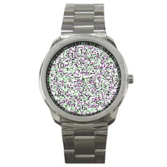 Pattern Sport Metal Watch by gasi