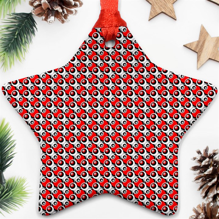 Pattern Star Ornament (Two Sides)