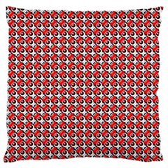 Pattern Large Flano Cushion Case (two Sides) by gasi