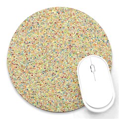 Pattern Round Mousepads