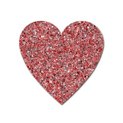 Pattern Heart Magnet by gasi