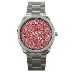 Pattern Sport Metal Watch by gasi