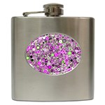 Pattern Hip Flask (6 oz) Front