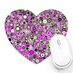 Pattern Heart Mousepads by gasi