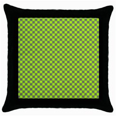 Pattern Throw Pillow Case (black) by gasi