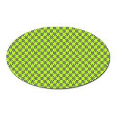 Pattern Oval Magnet by gasi