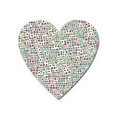 Pattern Heart Magnet by gasi