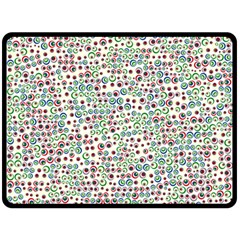 Pattern Fleece Blanket (large)  by gasi