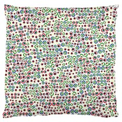 Pattern Large Cushion Case (two Sides) by gasi