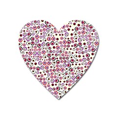 Pattern Heart Magnet by gasi