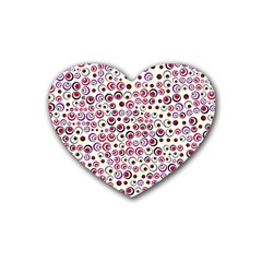 Pattern Heart Coaster (4 Pack)  by gasi