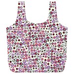 Pattern Full Print Recycle Bags (L)  Front