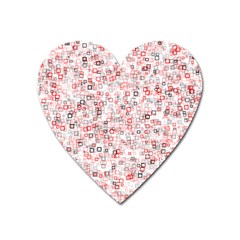 Pattern Heart Magnet by gasi