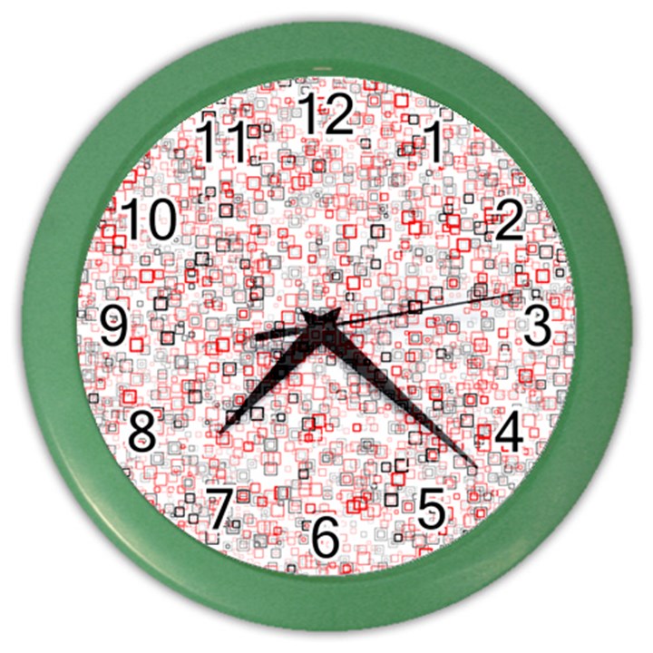 Pattern Color Wall Clocks