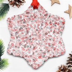 Pattern Snowflake Ornament (two Sides) by gasi