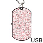 Pattern Dog Tag USB Flash (One Side) Front