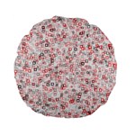 Pattern Standard 15  Premium Flano Round Cushions Front