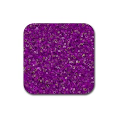 Pattern Rubber Coaster (square)  by gasi