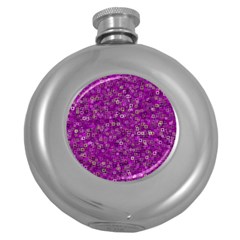 Pattern Round Hip Flask (5 Oz) by gasi