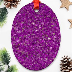 Pattern Oval Ornament (two Sides) by gasi