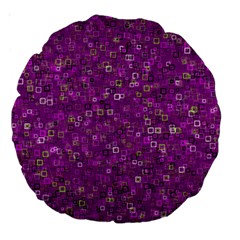 Pattern Large 18  Premium Round Cushions by gasi