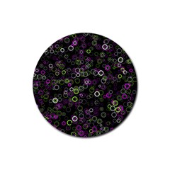 Pattern Rubber Coaster (round)  by gasi