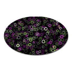 Pattern Oval Magnet by gasi