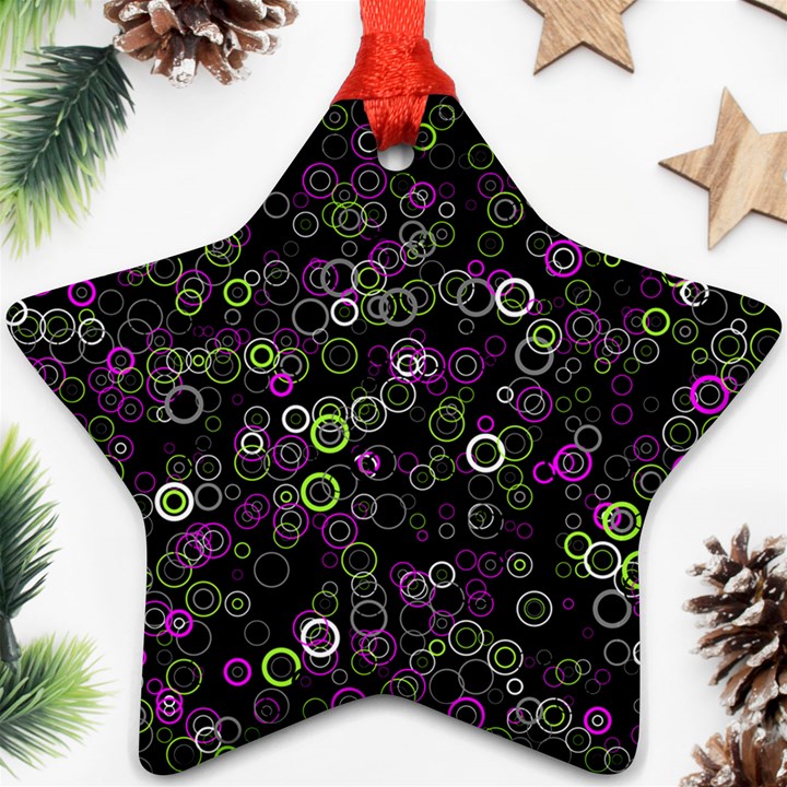 Pattern Star Ornament (Two Sides)