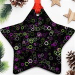 Pattern Star Ornament (Two Sides) Back