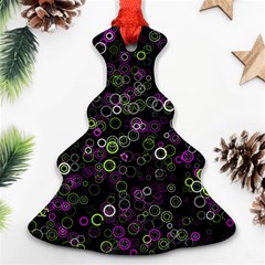 Pattern Christmas Tree Ornament (two Sides) by gasi